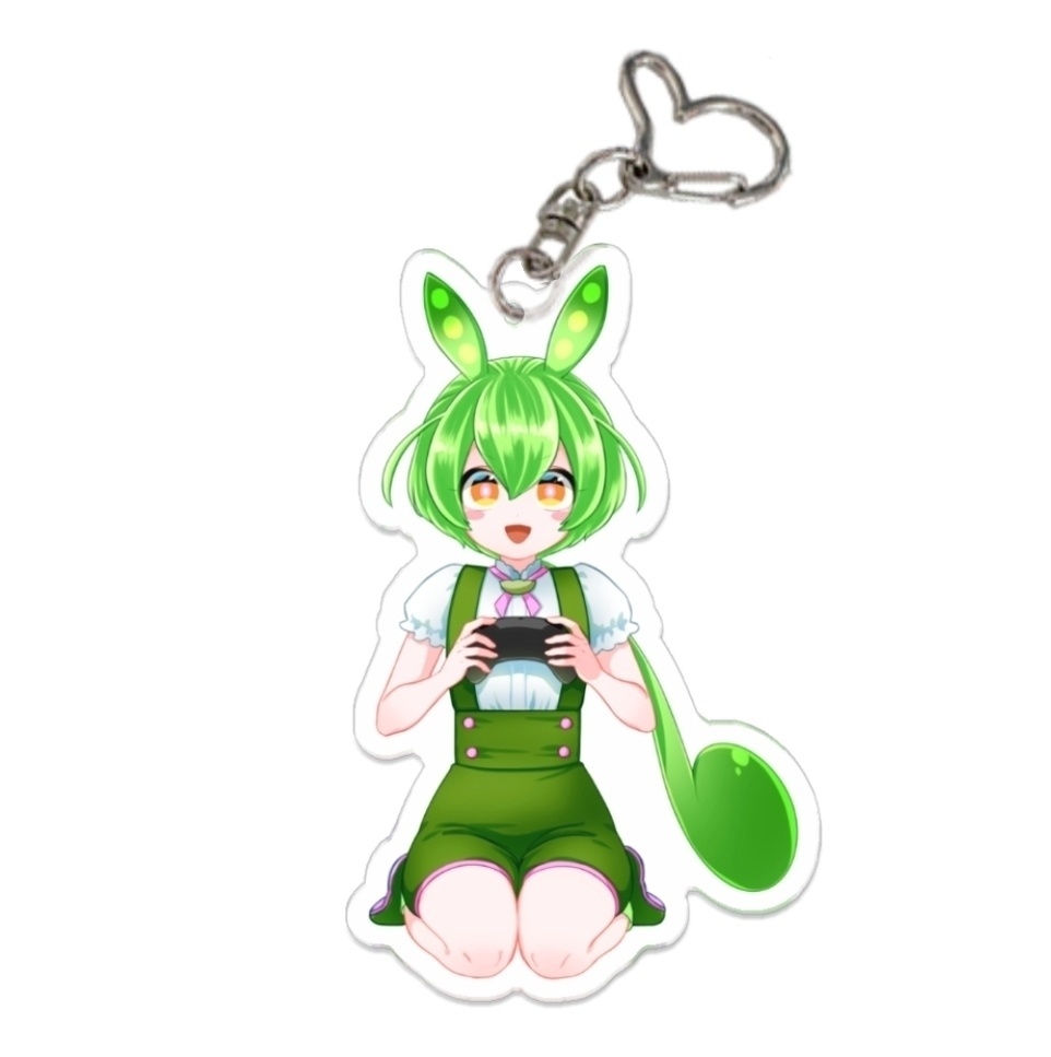 公式イラスト ゲーミングずんだもん アクリルキーホルダー アクキー