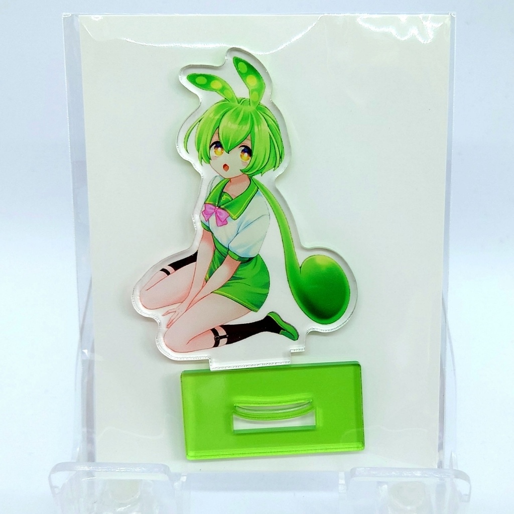 【NEW】公式イラスト 制服おすわりずんだもん アクリルスタンド ( アクスタ アクリルフィギュア)