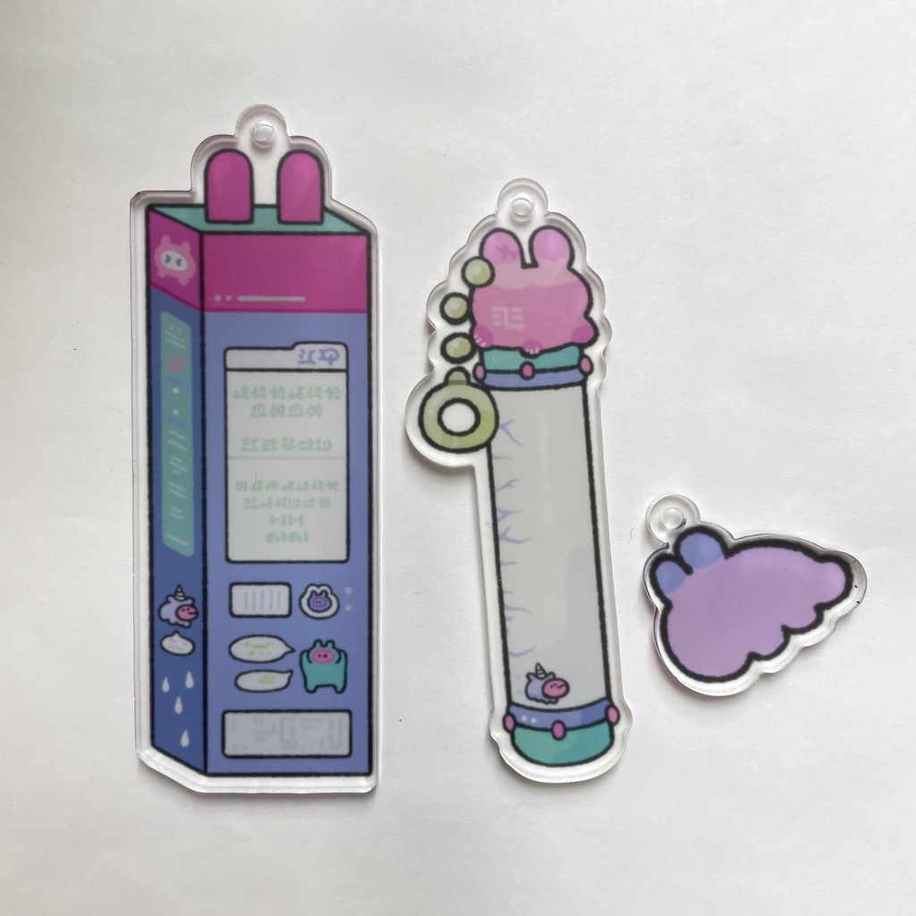 ラムネのアクキー