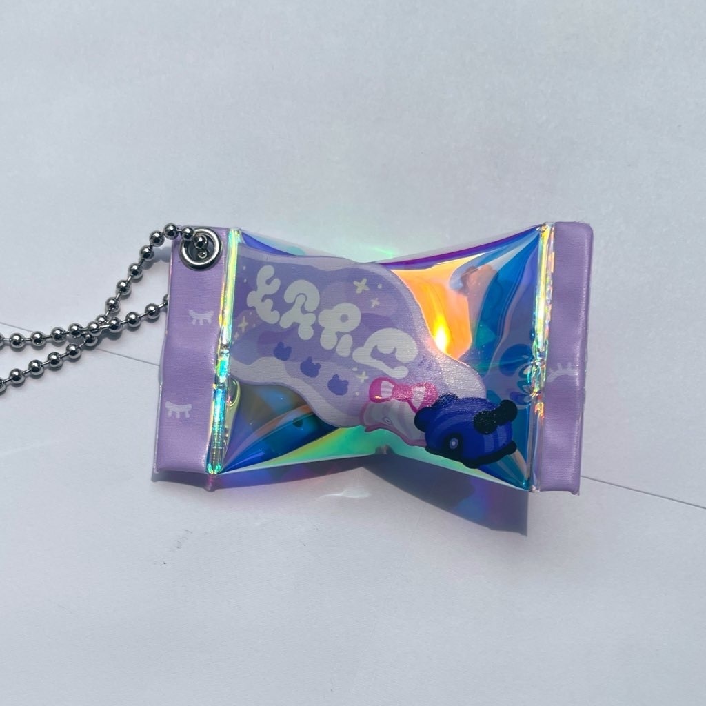 ミルコとメテコのギャラクシーラムネキーホルダー