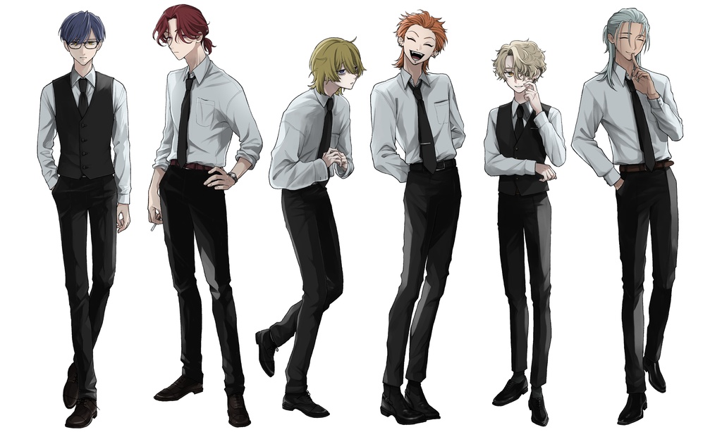 【無料/投げ銭】フリー立ち絵④ スーツ男性