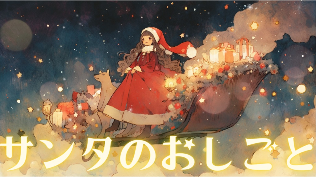 【フリーBGM】サンタがお届けします