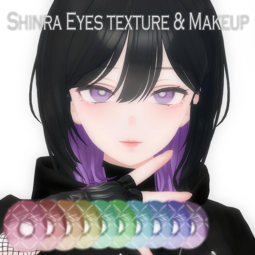 【森羅用】Shinra Eyes Texture & MakeUp
