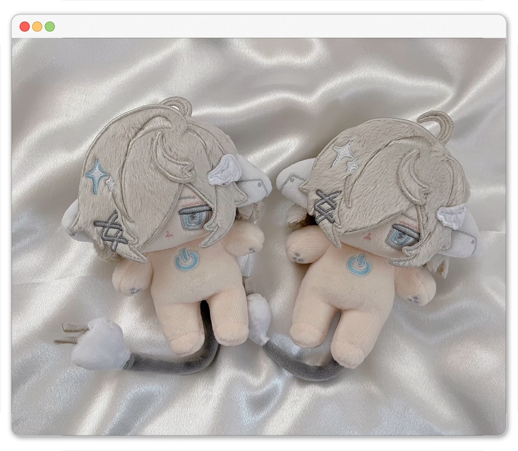 【無属性ぬいぐるみ10cm】Q(クゥ) B品