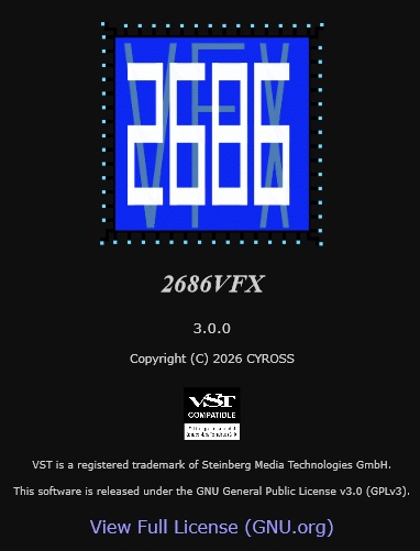 レトロゲーム音源VST「2868V」