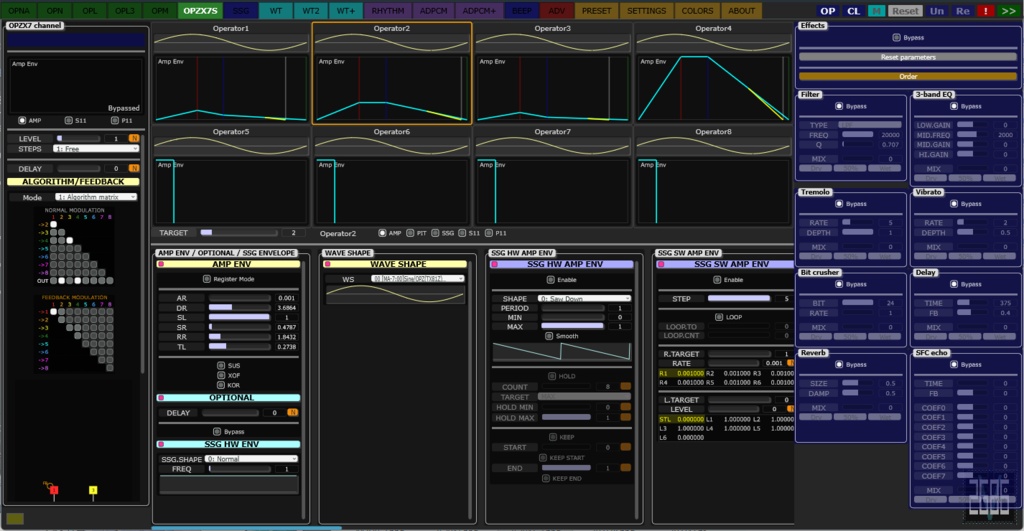 レトロゲーム音源VST「2868V」