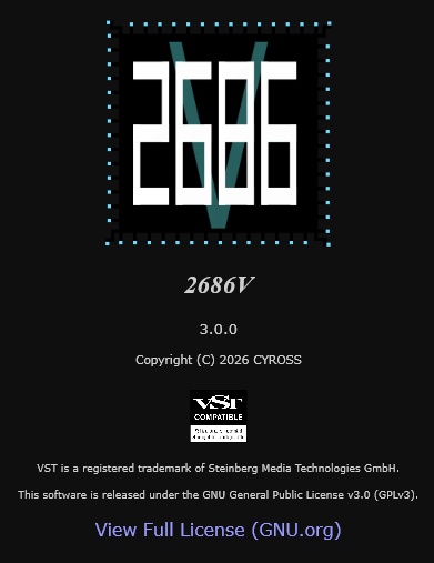 レトロゲーム音源VST「2868V」