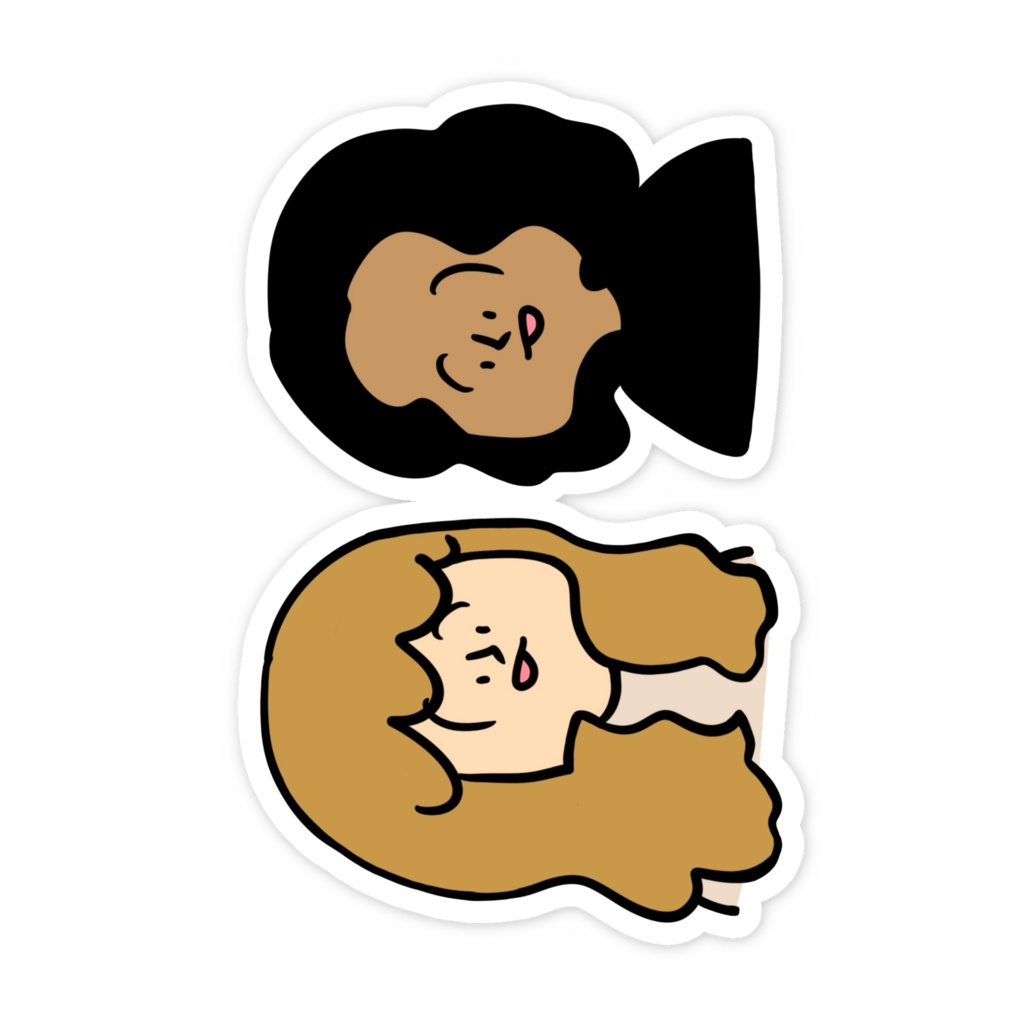 おはしステッカー(大)1