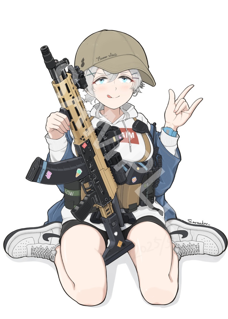 “NOOB AIM”　ステッカー　