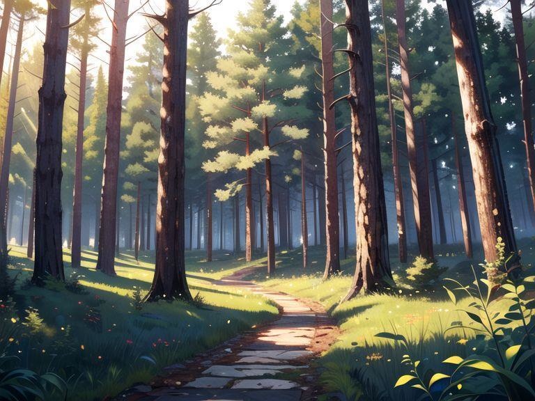 森の背景素材2
