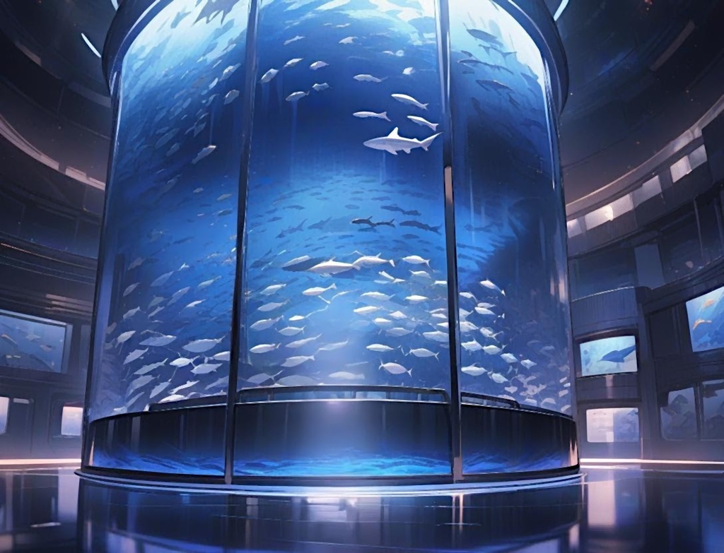 水族館の背景素材