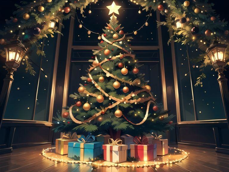 クリスマスの背景素材