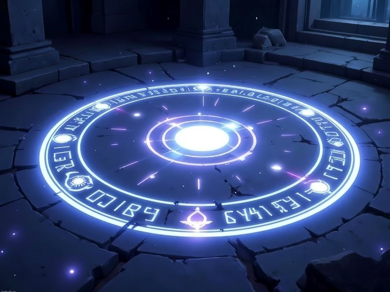 魔法陣の背景素材