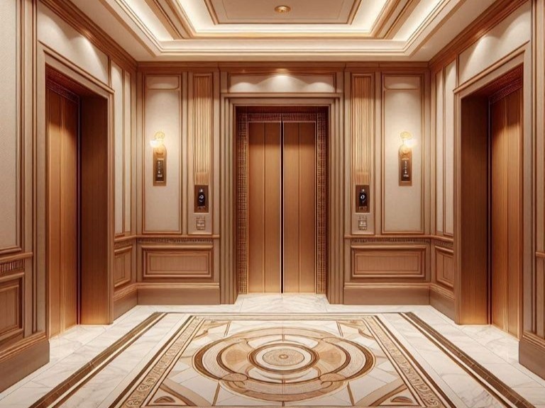 エレベーターの背景素材