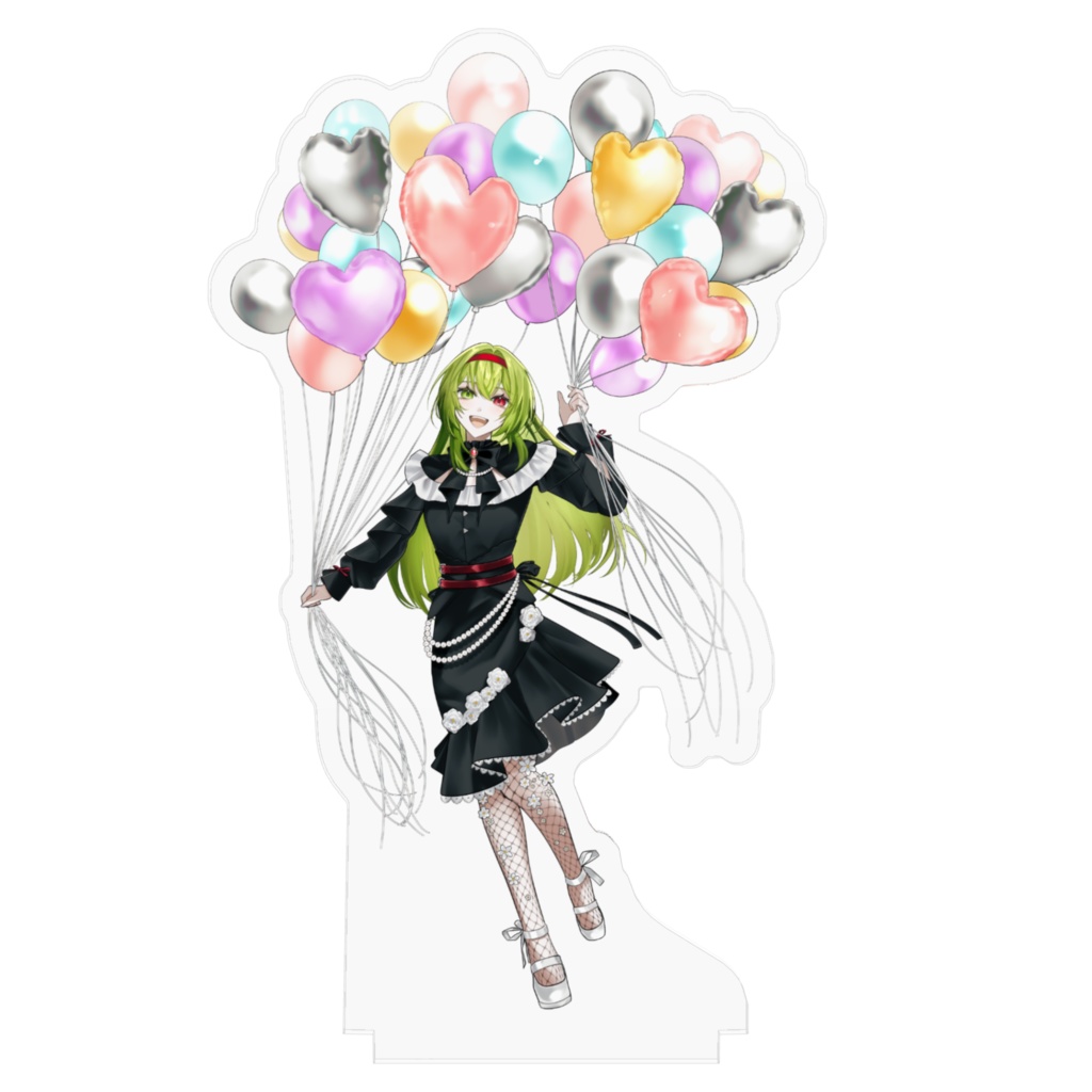 圧倒的に風船の存在が強いアクスタ