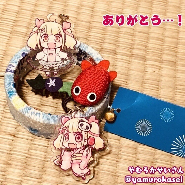 りんりんをお祭りに連れてって…!【アクキー】