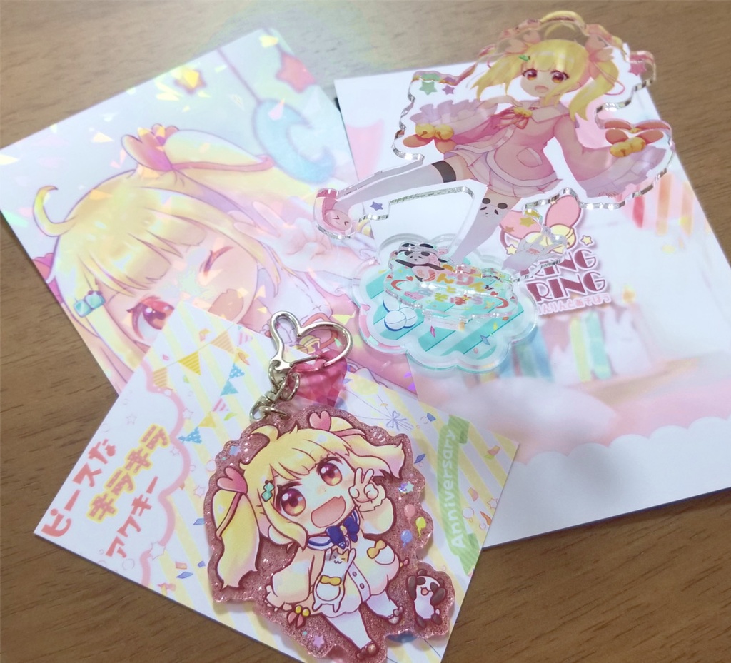 【アクリルジオラマ】りんりんとあそぼう【☆】