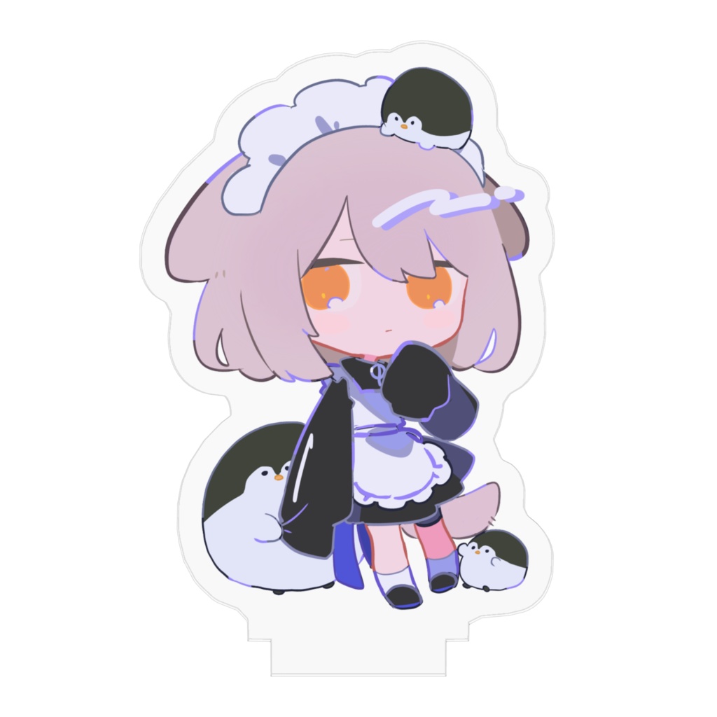 うちの子アクリルスタンド ぷるぷるペンギン