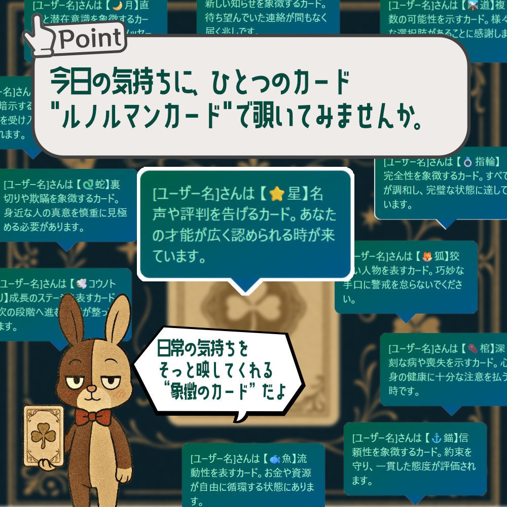 おみくじ BOT ルノルマンカード OmikujiBot LenormandOracle