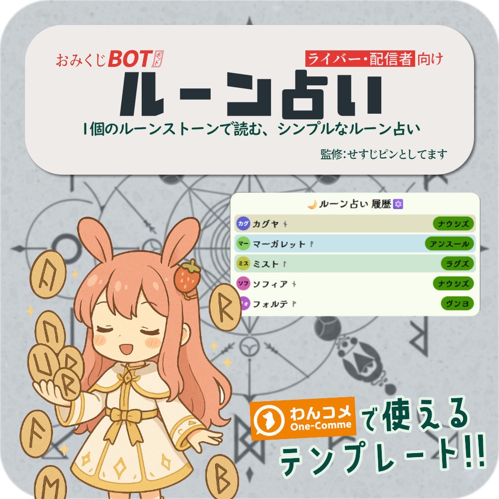おみくじ BOT ルーン占い OmikujiBot RunicOracle