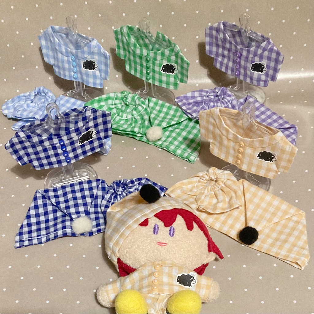 ⭐︎New⭐︎お泊まりパジャマセット⭐︎よりぬいミニサイズ⭐︎