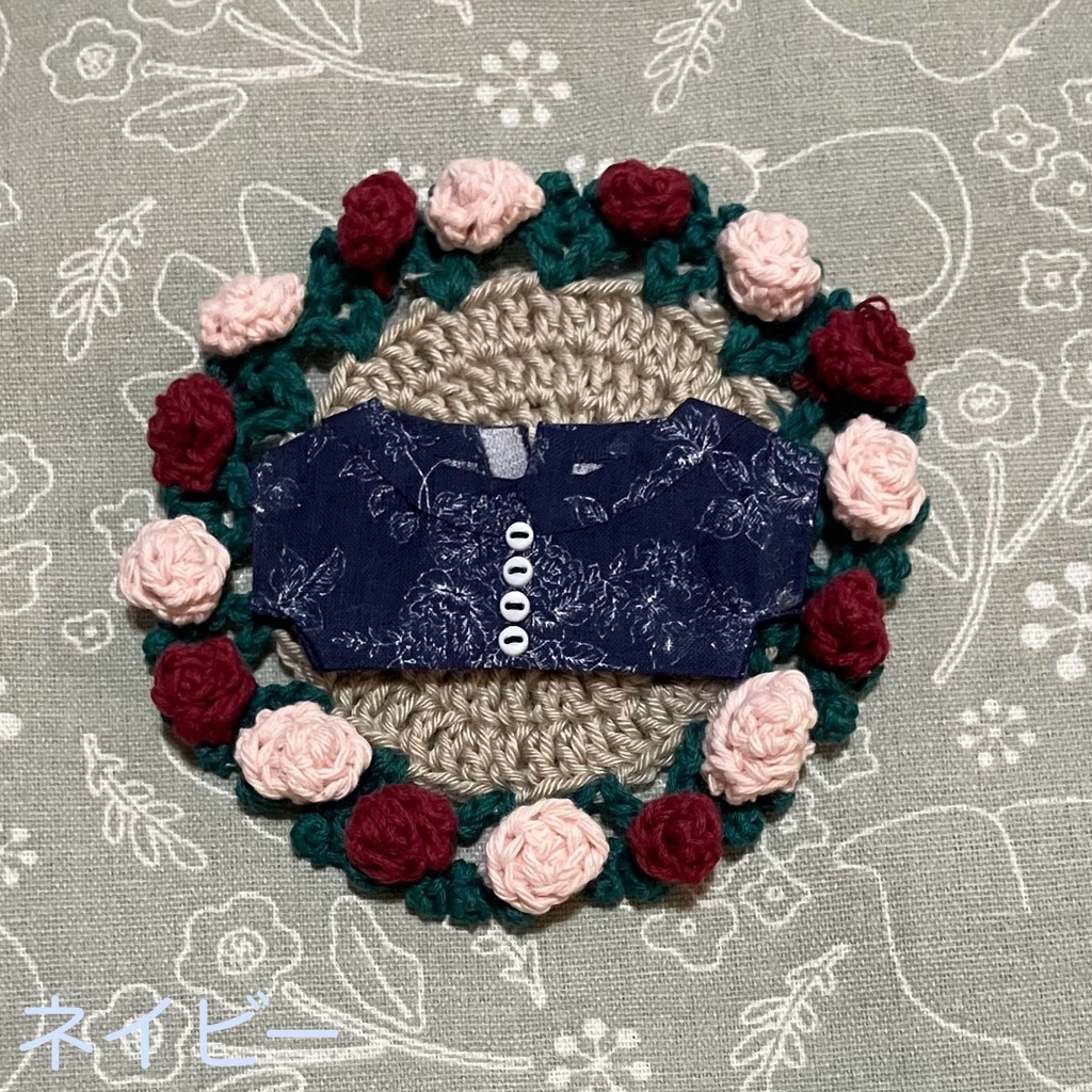 New☆レトロローズシャツ☆よりぬいミニサイズ