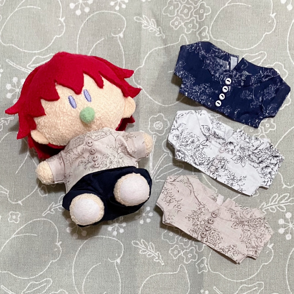 New☆レトロローズシャツ☆よりぬいミニサイズ