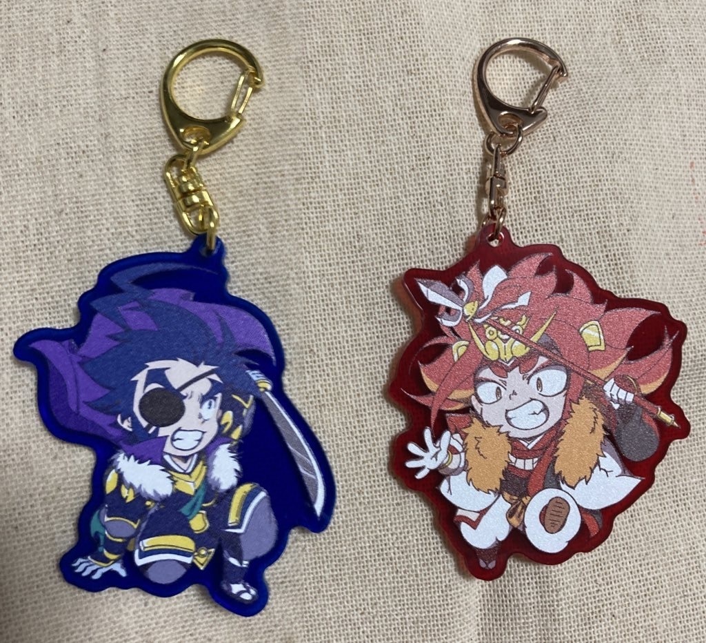 鎧バージョンアクキー