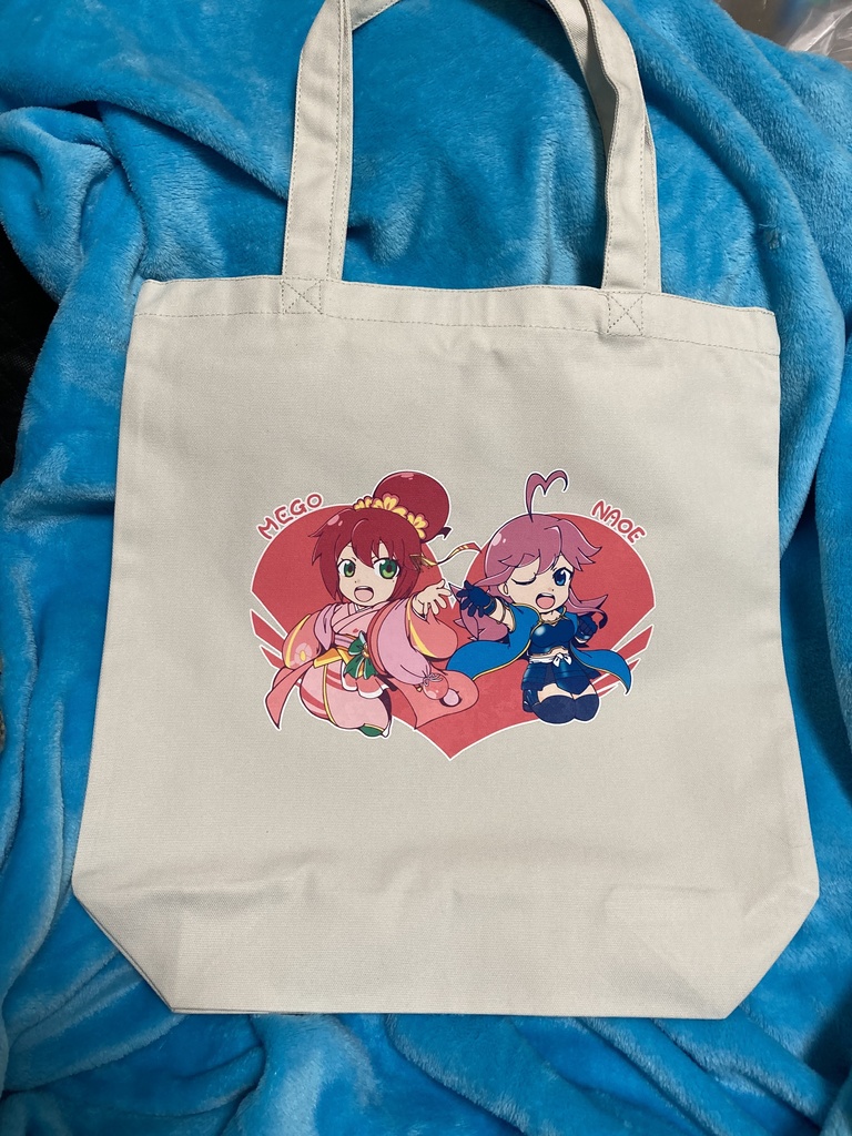 愛姫＆ナオエキャンバストート