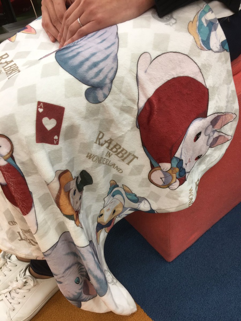 【受注生産】うさぎは正義 もふもふブランケット【3/31まで】