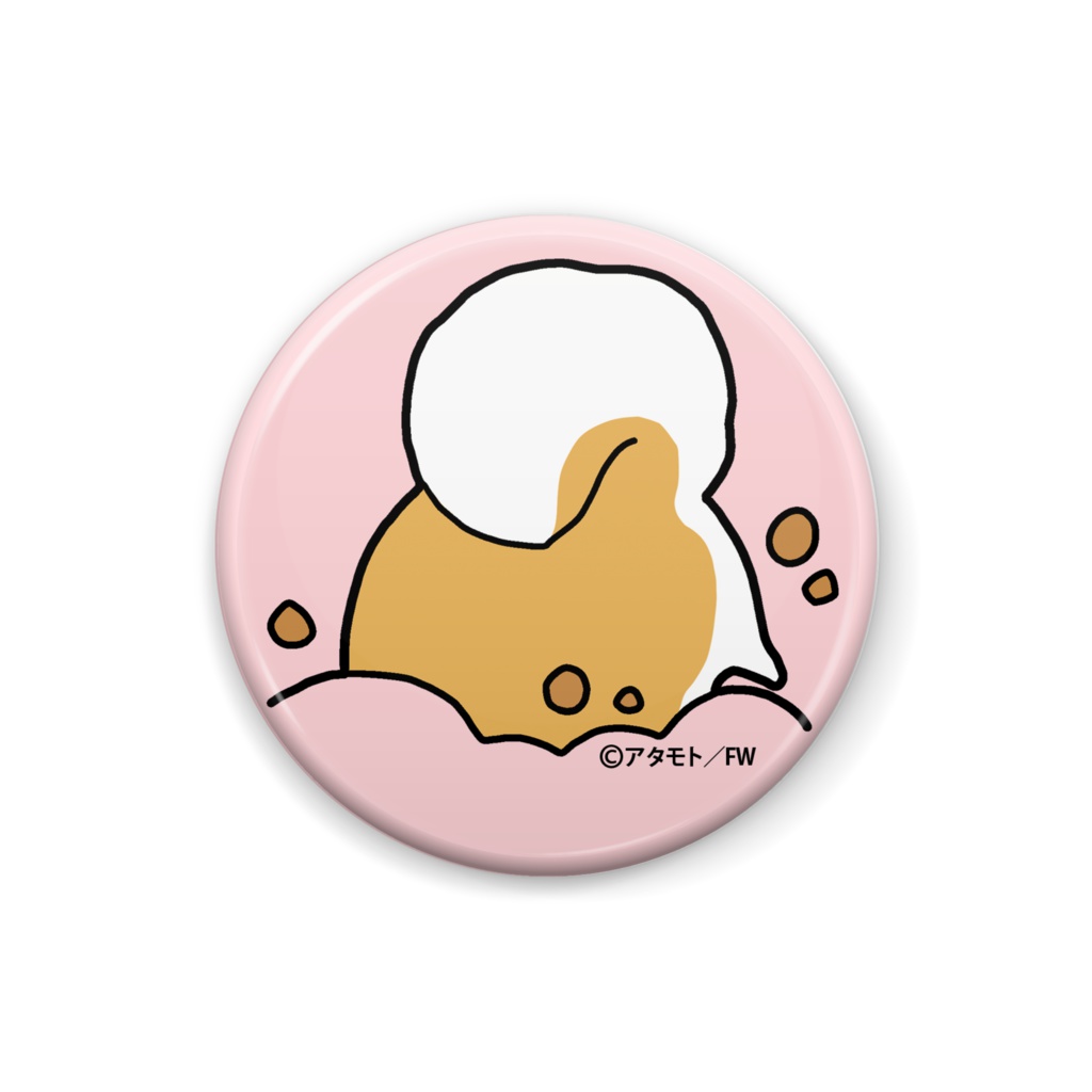 【受注生産】たるしば 缶バッジ (3種)【3/31まで】