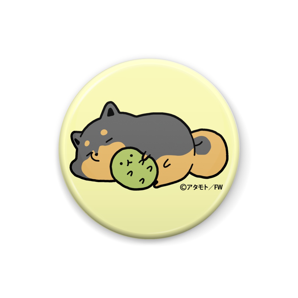 【受注生産】たるしば 缶バッジ (3種)【3/31まで】