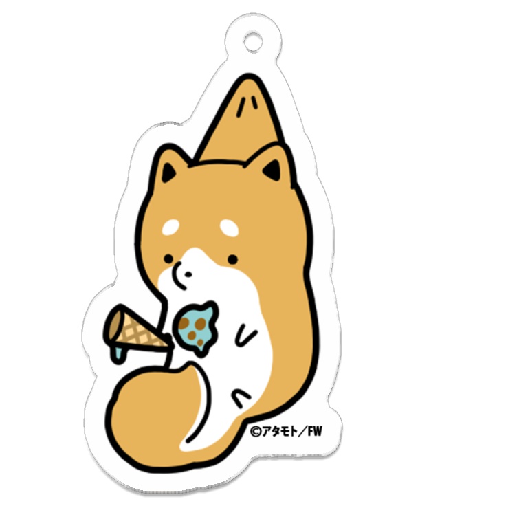 【受注生産】たるしば アクリルキーホルダー(2種)【3/31まで】