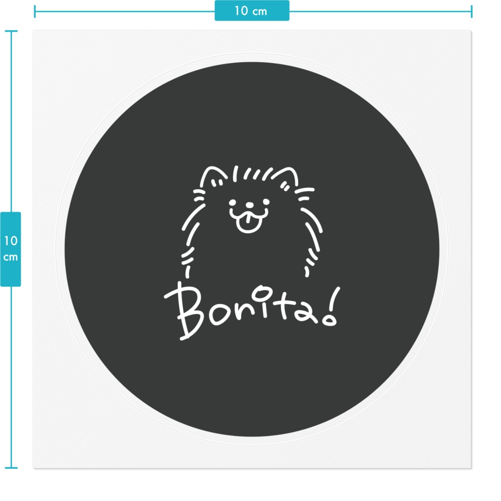 Bonita!ステッカーポメ