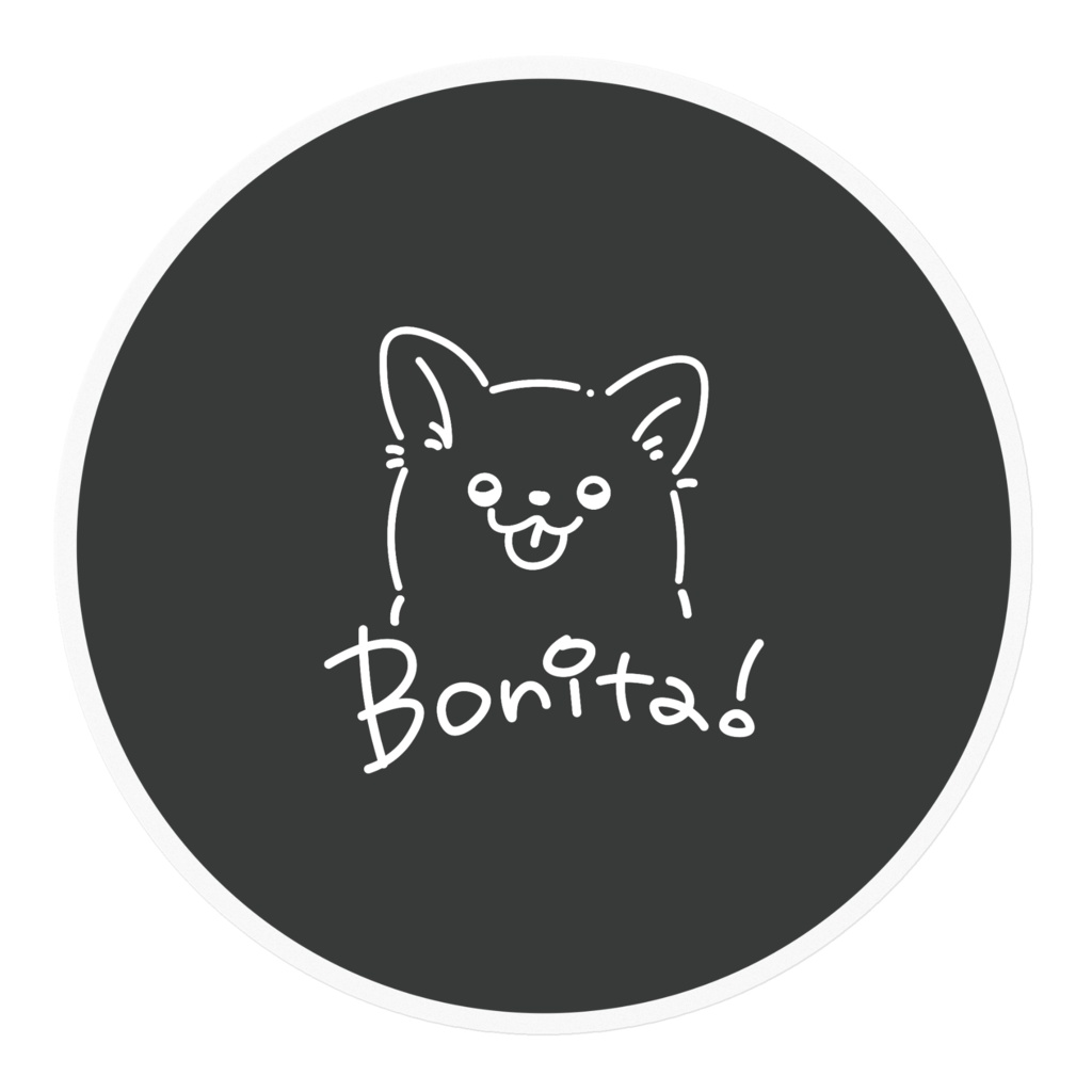 Bonita!ステッカーチワワ