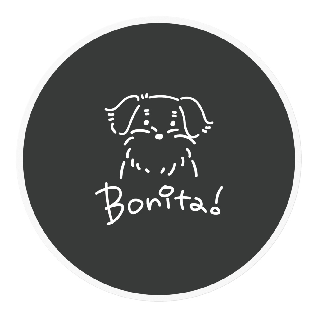 Bonita!ステッカーシュナウザー