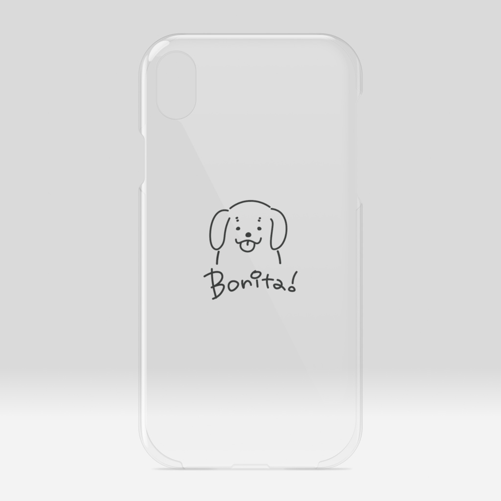 iPhoneXRケースレトリバー