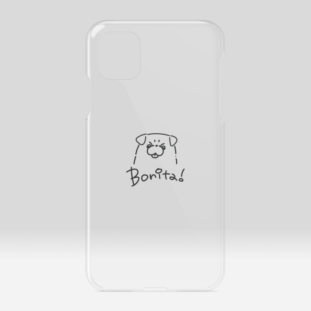 iPhone11ケースパグ
