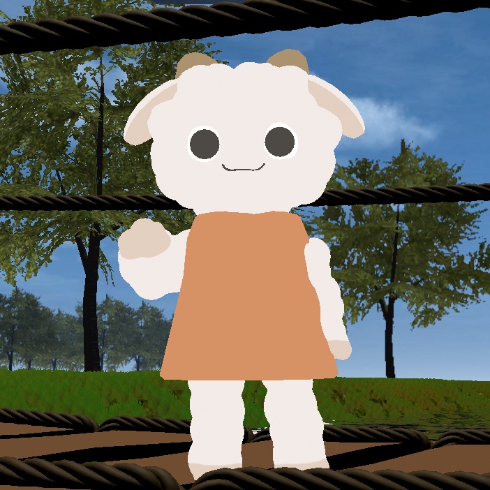 【無料】こひつじのニットちゃん1号