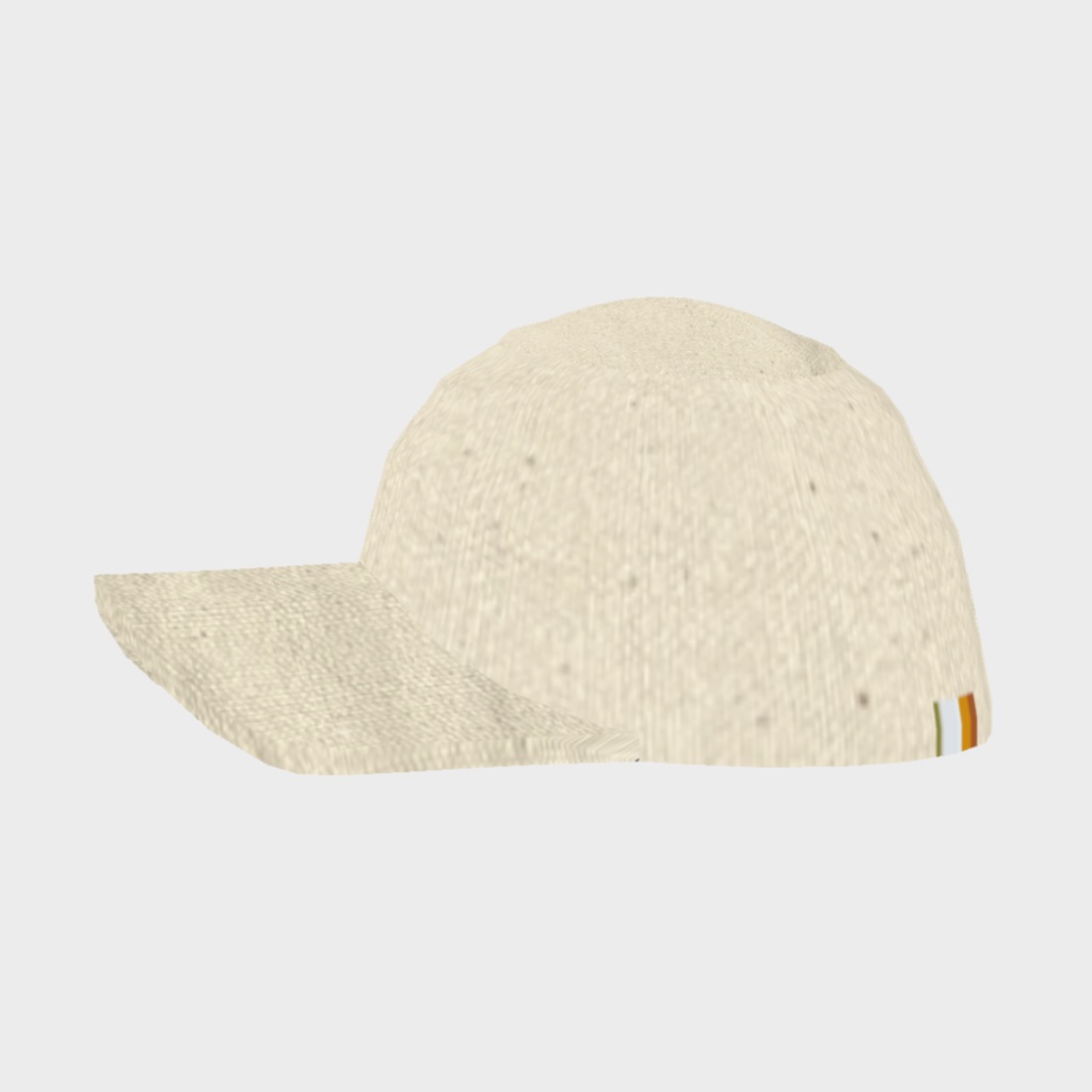 VRoid用春夏キャップ(帽子テクスチャに適用)アイリッシュ天然布素材