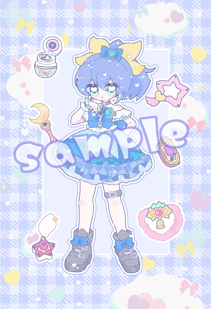 ゆるせり🌸🕊️🍃🌙まじかるホイップトレカケース