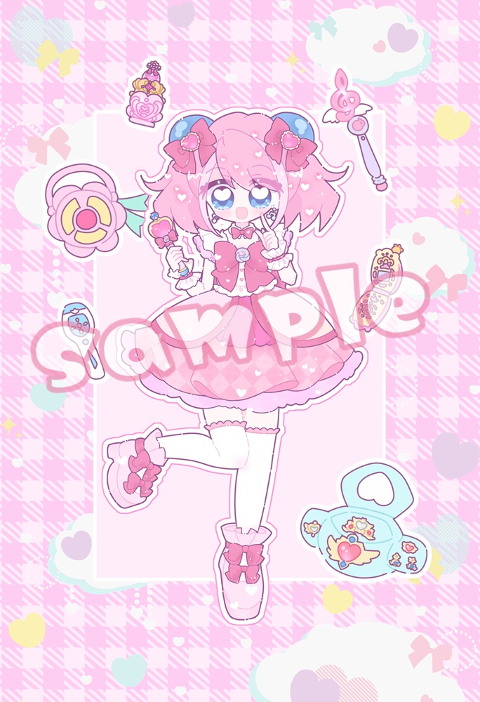 ゆるせり🌸🕊️🍃🌙まじかるホイップトレカケース