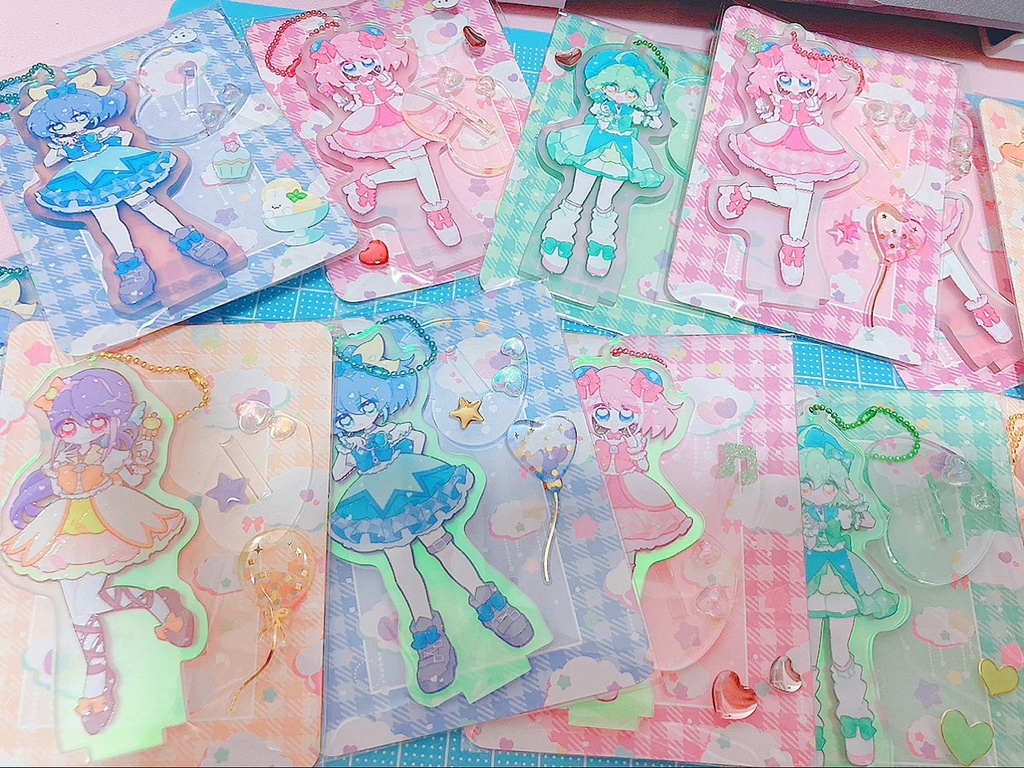 ゆるせり🌸🕊️🍃🌙まじかるアクスタ