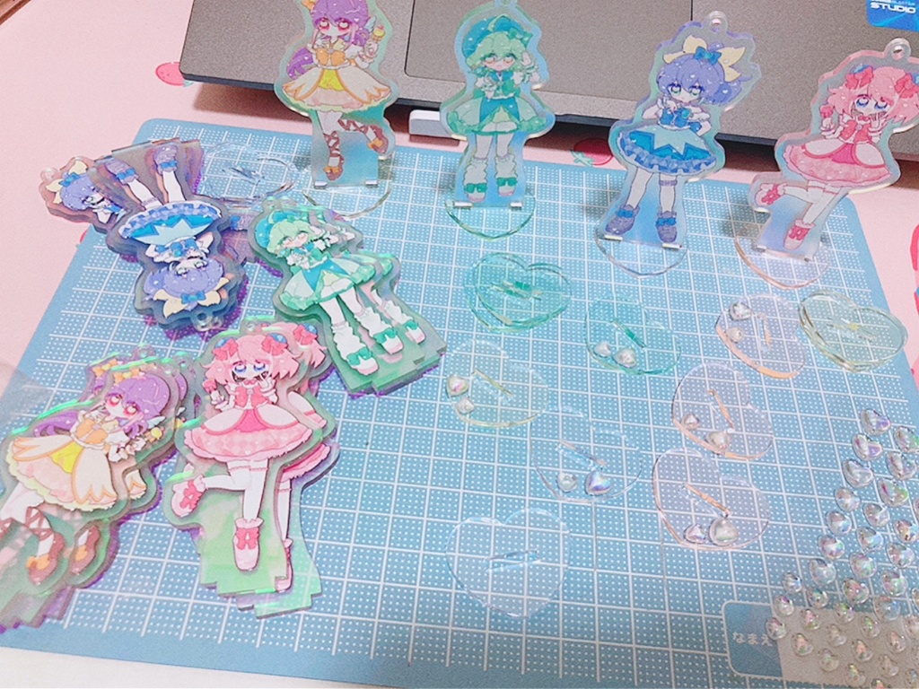 ゆるせり🌸🕊️🍃🌙まじかるアクスタ