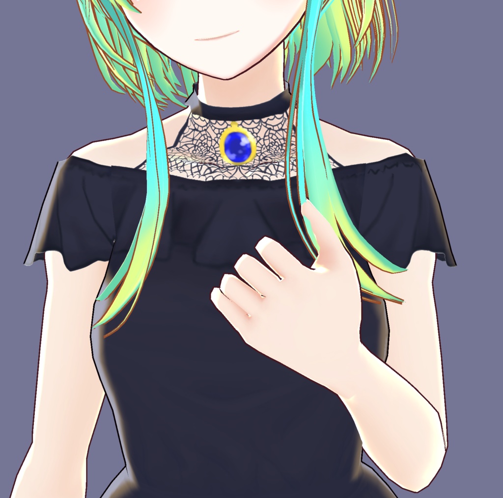 【無料版あり】オフショルダーワンピース