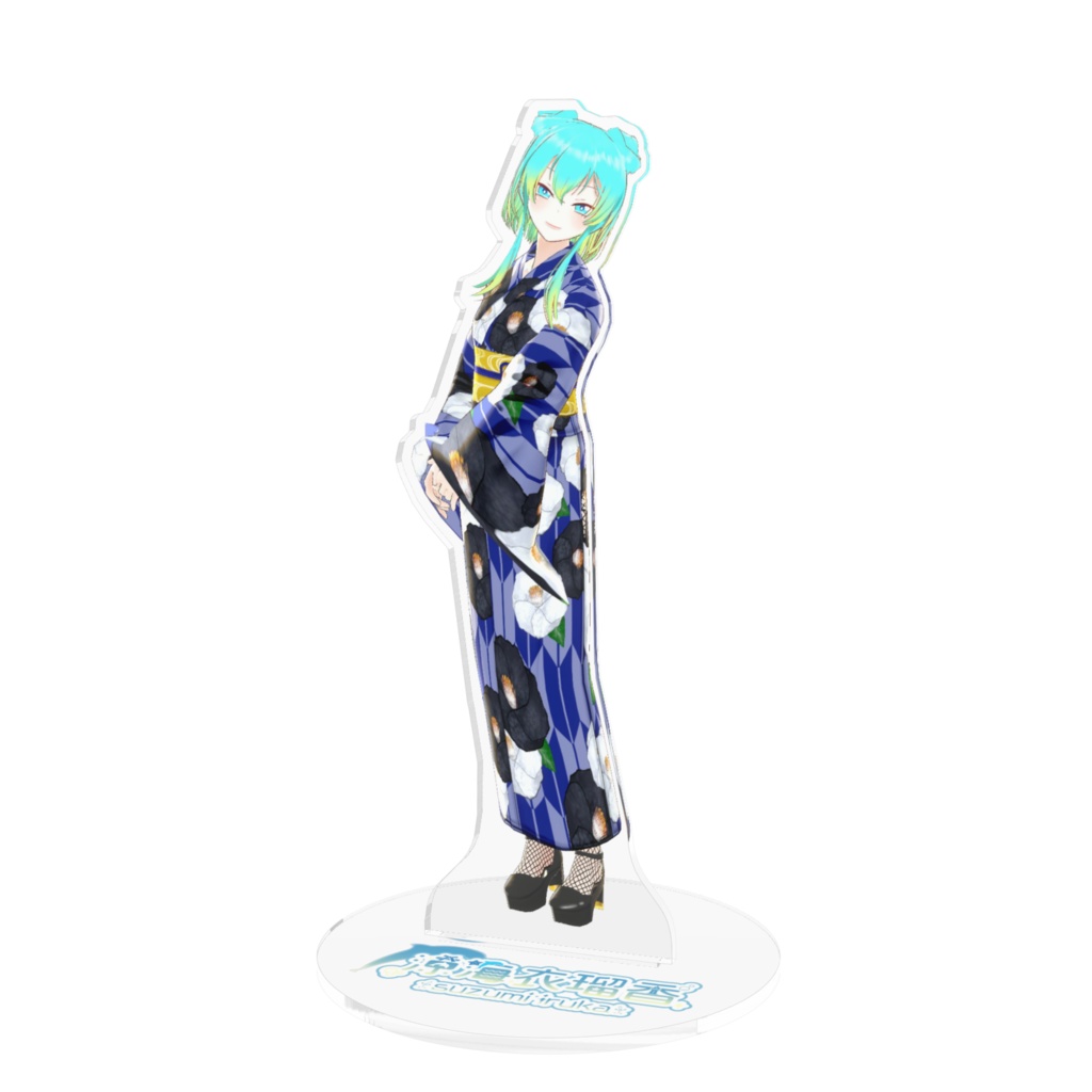 浴衣アクリルフィギュア
