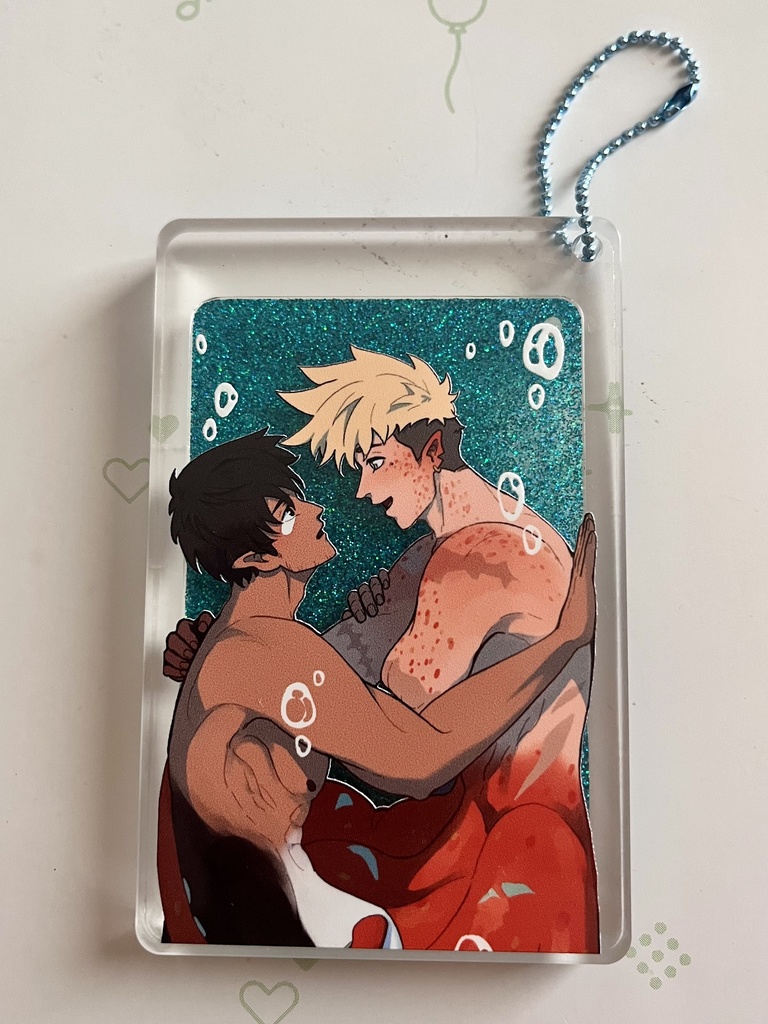 タコシャチグリッターアクキー