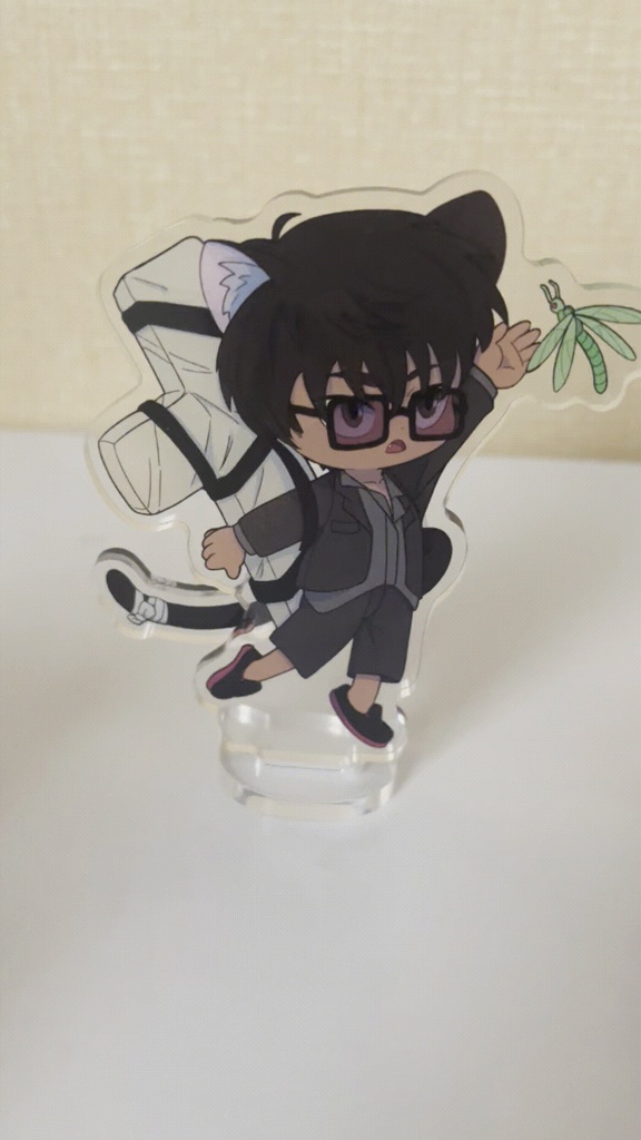 尻尾が動く!ねこらす・仔犬アクスタ