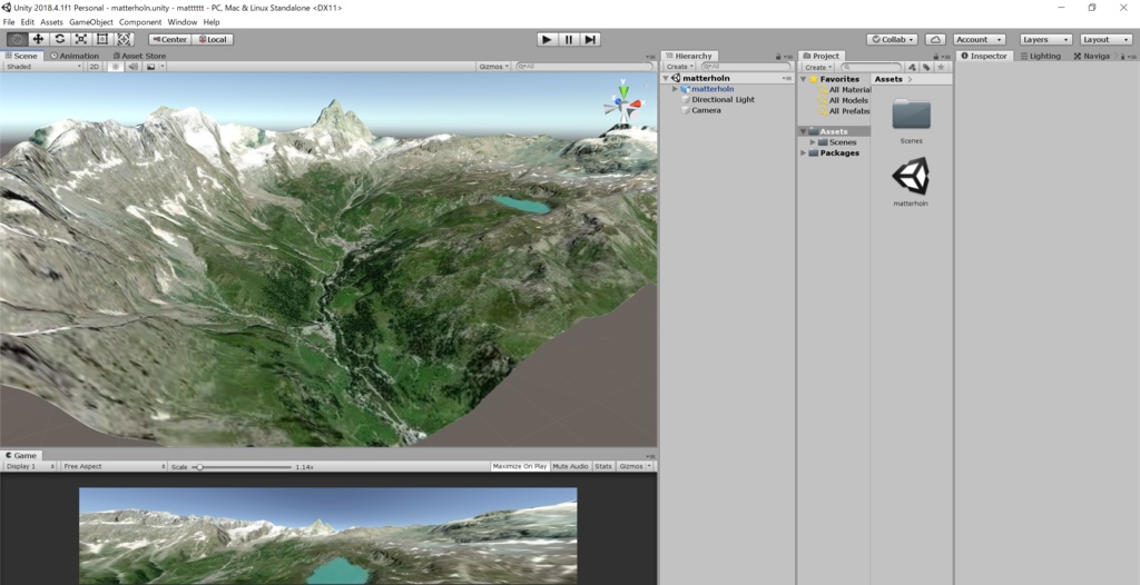 マッターホルンobj