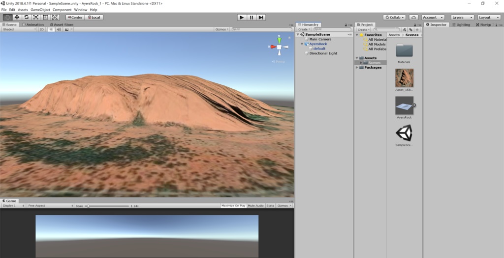 エアーズロックobj